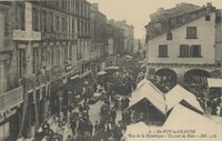 Rue de la République un Jour de Foire