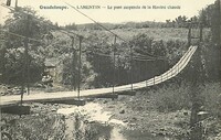 Le Pont Suspendu de la Ravine Chaude