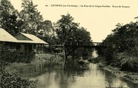 Le Pont de la Crique Fouillée. Route de Stoupan