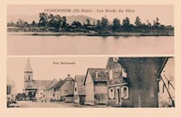 Fessenheim - Les Bords du Rhin. Rue Nationale