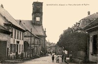 Masevaux-Niederbruck - Rue Principale et Église