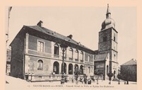 Nouvel Hôtel de Ville et Eglise Ste-Madeleine