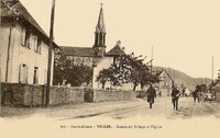 Willer - Entrée du Village et Église