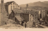 Corte - un coin de la Haute Ville