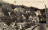 La Gare et l'Hôtel de la Forêt