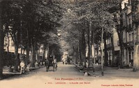 L'allée des Bains