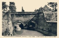 Les Voûtes - L'Hers passant sous le Canal du Midi