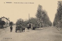 Avenue de la Gare et Route de Clermont 