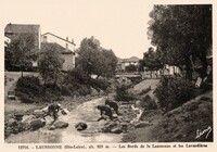 Laussonne - Les Bords de la Laussonne et les Lavandières