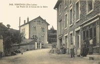 Rosières - La Poste et Avenue de la Gare