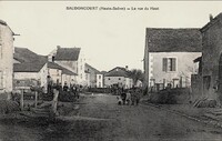 Baudoncourt - La Rue du Haut