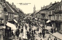 La Grande Rue jour de Marché