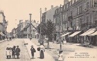 Luxeuil-les-Bains - Faubourg du Chêne et Hôtel de la Pomme d'Or