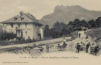 Hôtel du Mont-Blanc et Aiguille de Warens