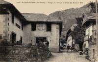 Saint-Jean-d'Aulps - Village de L'Abbaye et Hôtel du Bras de Fer