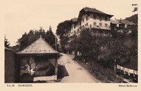 Samoëns - Hôtel Bellevue - Lavoir