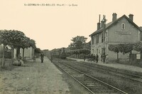 Saint-Germain-les-Belles - La Gare