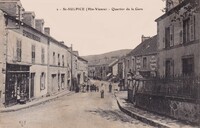 Saint-Sulpice-Laurière - Quartier de la Gare