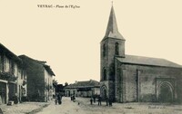 Veyrac - Place de l'Église