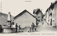 Quartier et Fontaine du Perra