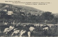 Barret-sur-Méouge - La Plaine de l'Église