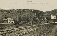 Le Fort (1050m) et la Gare 