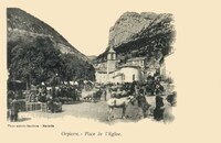 Orpierre - Place de l'Église