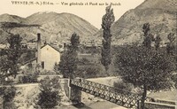 vue Générale et Pont sur le Buëch