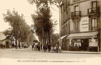 La Garenne-Colombes - L'embranchement Avenue de Lutèce
