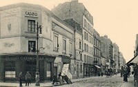 Rue de Courcelles et le casino