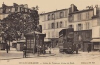 Station des tramways, Avenue du Roule