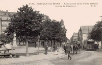 Rond-point de la Porte mailllot et rue de Chartres