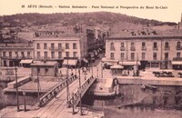 Station Balnéaire - Pont National et Perspective du Mont St-Clair
