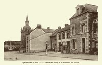 le Centre du Bourg et le monument aux Morts