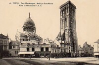Tour Charlemagne. Basilique Saint-Martin