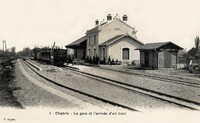 La Gare et L'Arrivée d'un Train