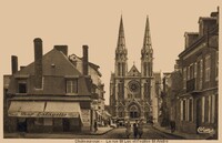 La Rue Saint Luc et l'Église Saint-André