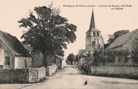 Pouligny-Saint-Pierre - Entrée du Bourg