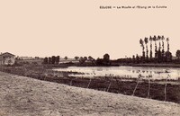 Eclose-Badinières - Le Moulin et l'étang de la Culotte