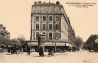 Place de la Gare et les Av Alsace-Lorraine et Félix Viallet