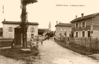 Tignieu-Jameyzieu - La Mairie et l'Église