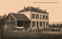Veyrins-Thuellin   - Les Avenières - La Mairie et l'École