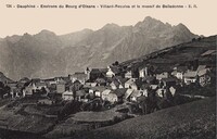 Villard-Reculas - Villard-Reculas et le massif de Belledonne