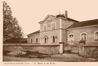 Villette-de-Vienne - La Mairie et les 'Écoles