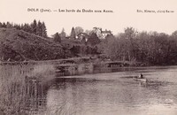 Les bords du Doubs sous Azans