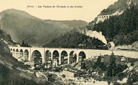 Morez  - Hauts de Bienne - Les Viaducs de l'Evalude  et des crottes