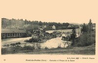 Pont-de-Poitte - cascades et Forges de la Saisse