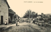 Port-Lesney - La rue du dessus