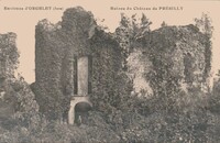 Présilly - Ruine du Château