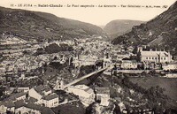 Saint-Claude - Le Pont suspendu - La Grenette - Vue Générale